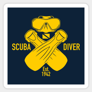 Scuba Diver Sticker